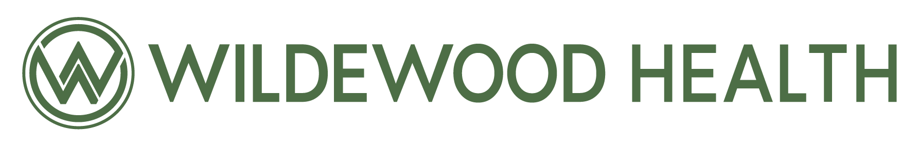 Wildewood health logo and name